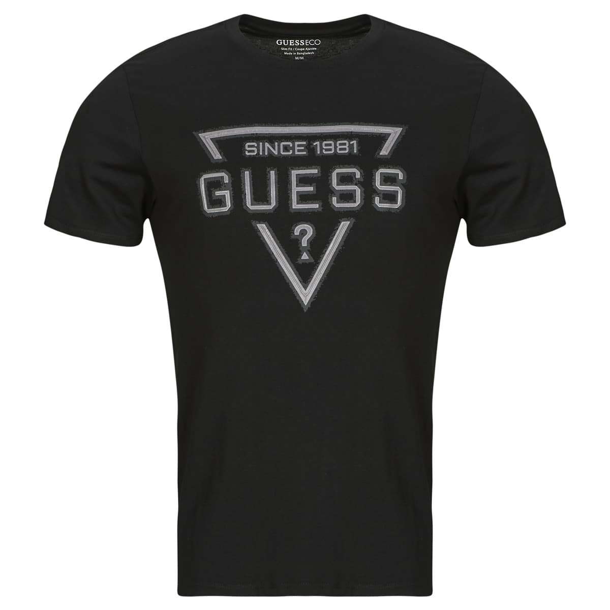 Men's T-Shirts Guess Black
