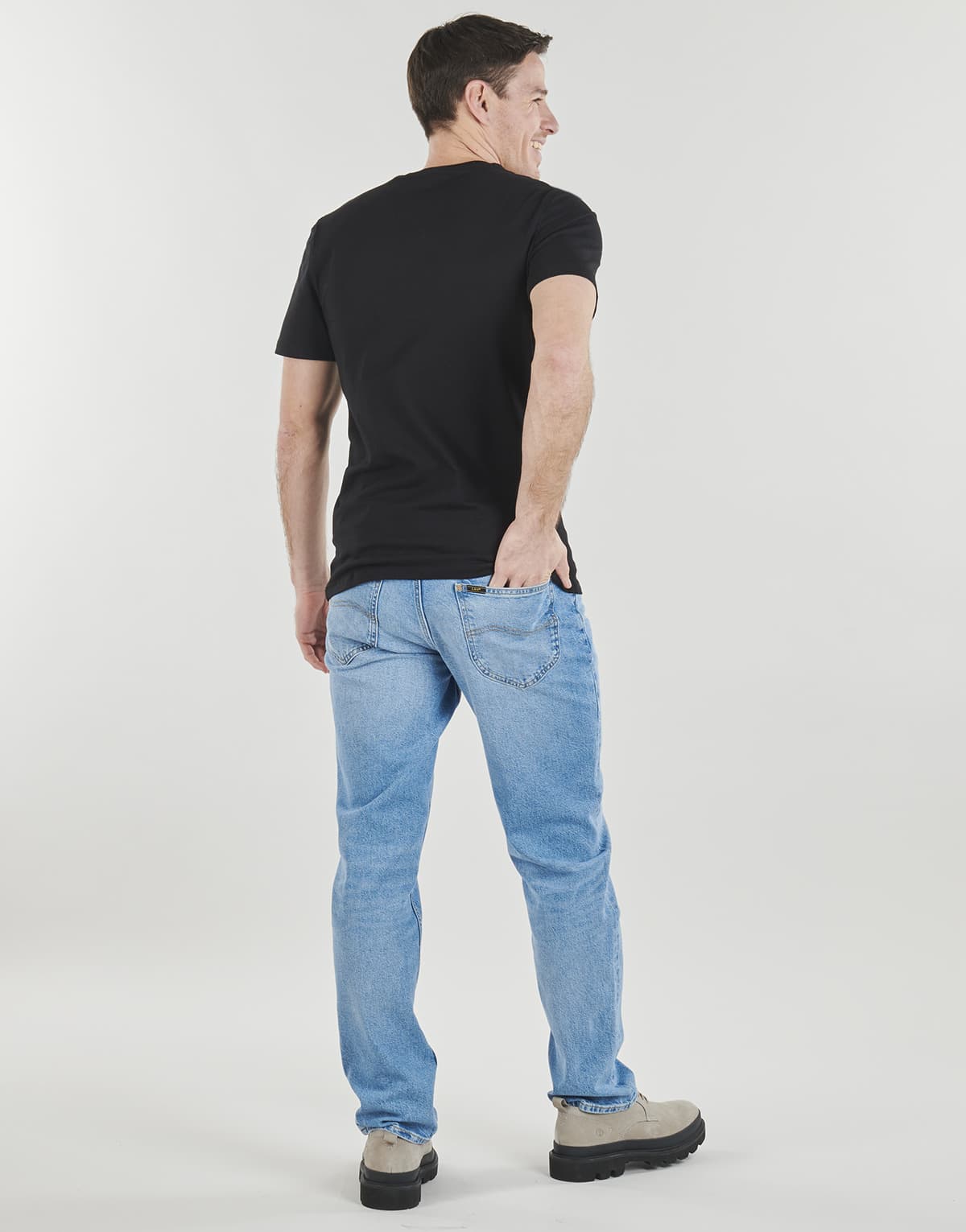 Men's T-Shirts Guess Black