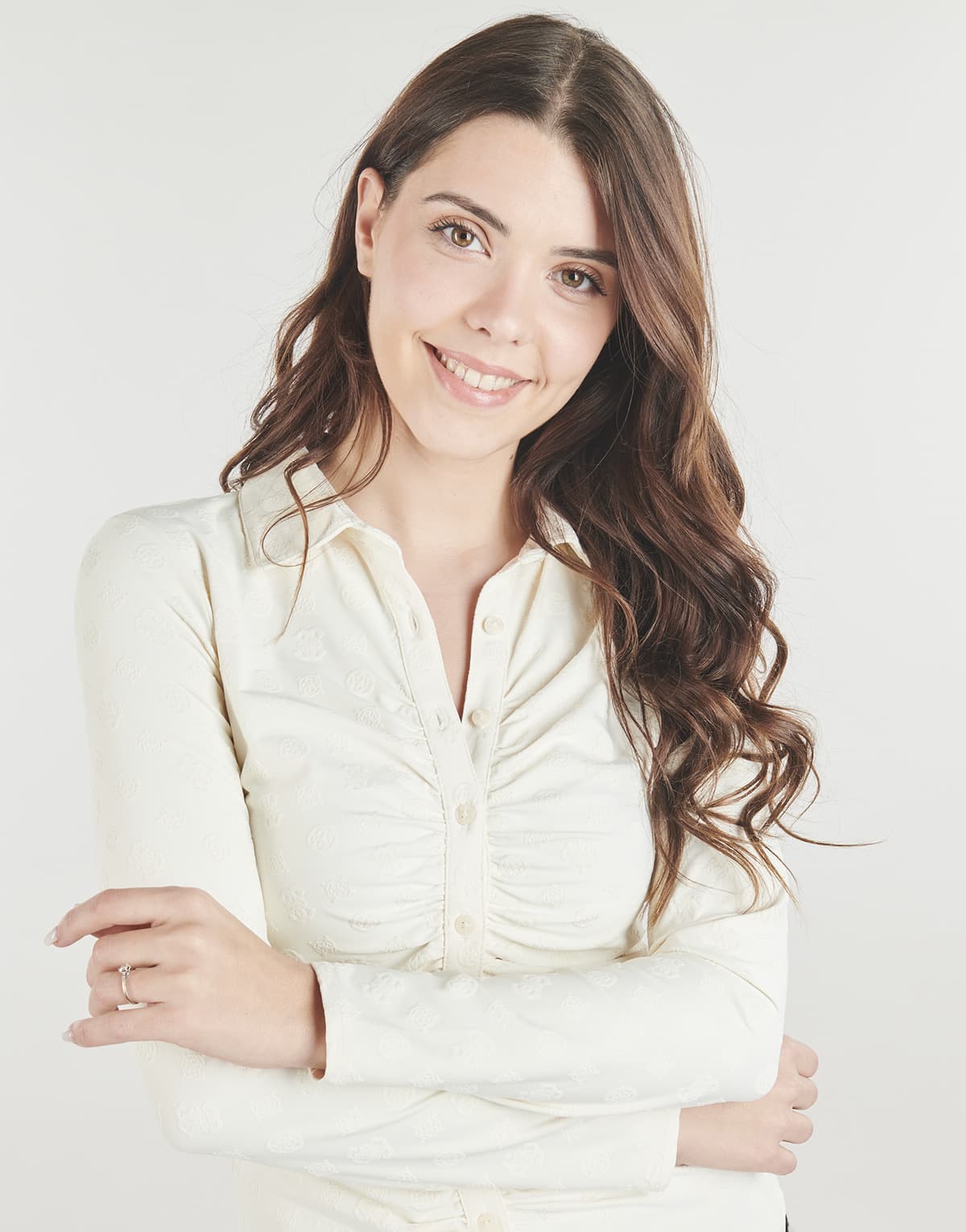 Women's Shirts Guess Beige