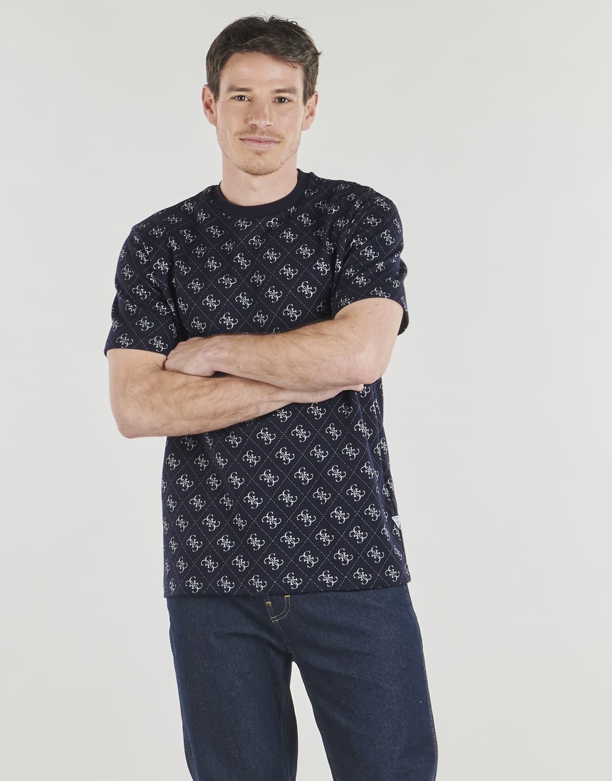 Men's T-Shirts Guess Blue