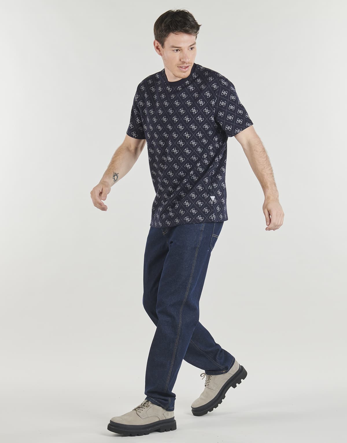 Men's T-Shirts Guess Blue