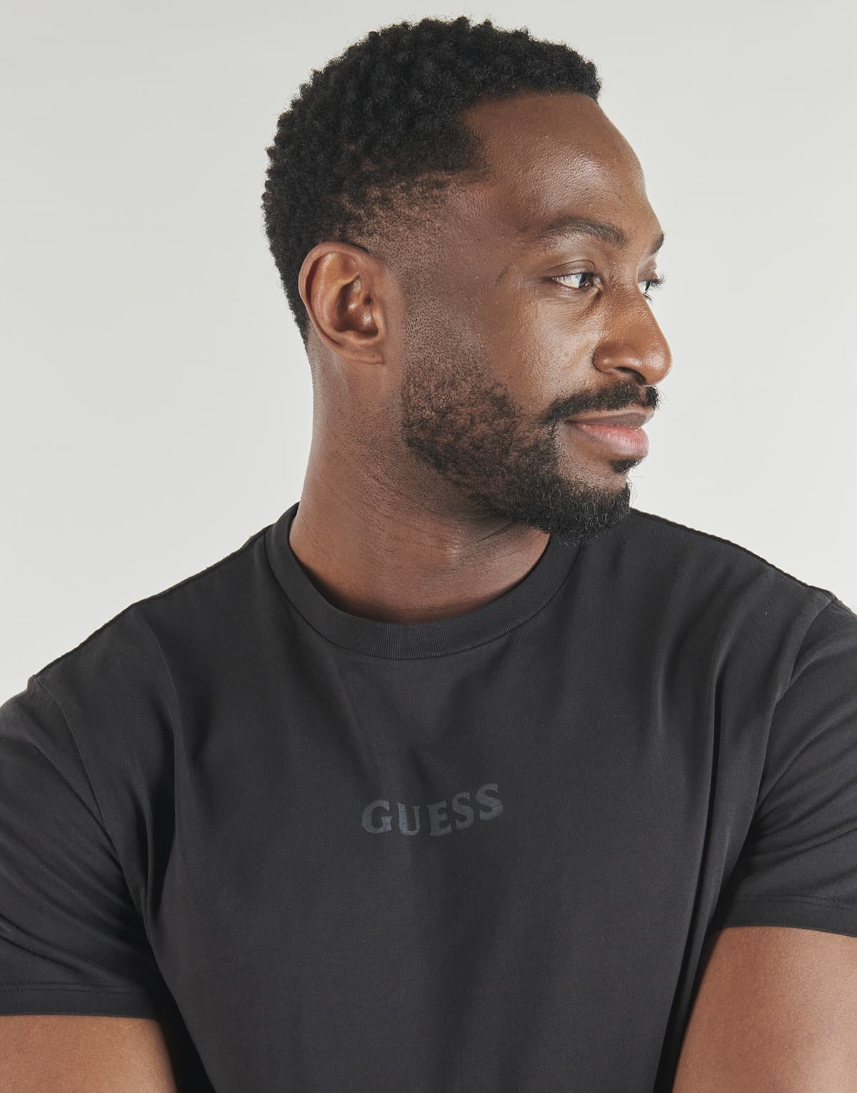 Men's T-Shirts Guess Black