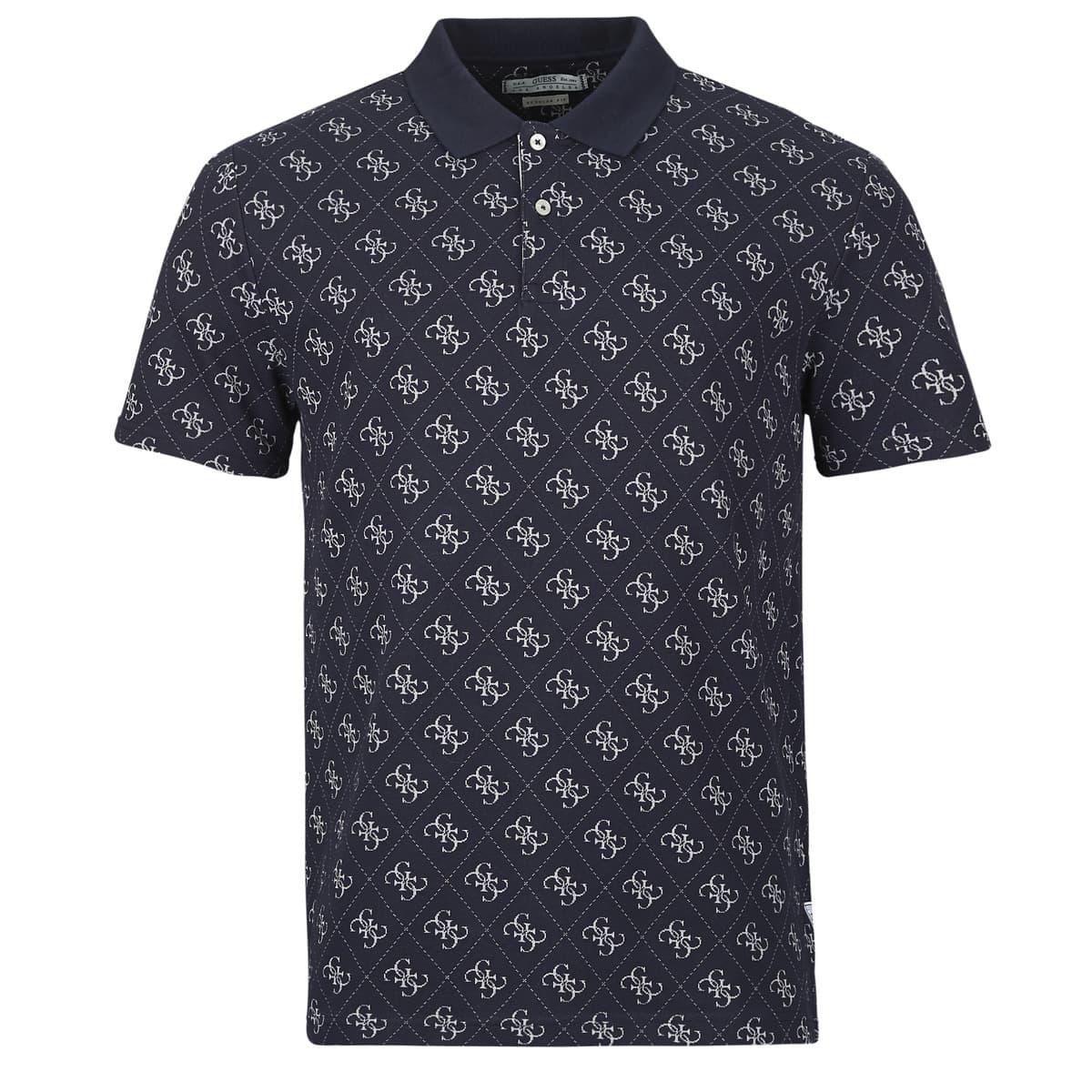 Men's Polo Shirts Guess Blue