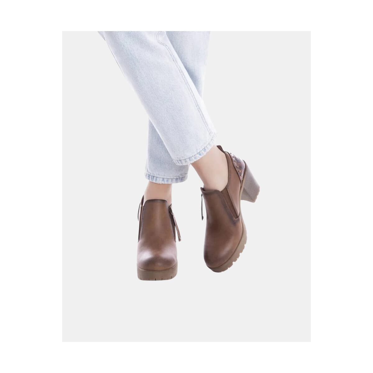 Women's Ankle Boots Refresh Brown