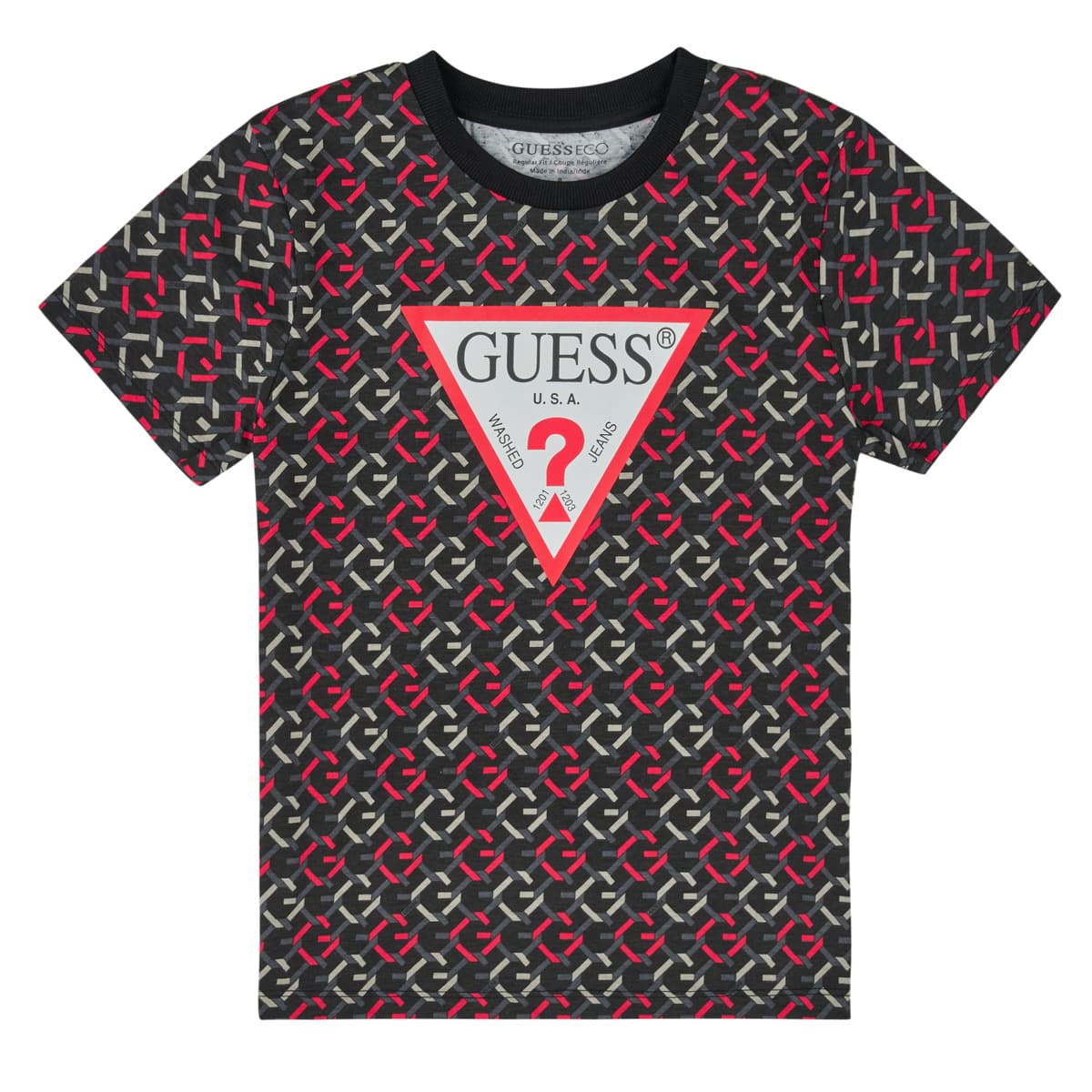 T-shirt με κοντά μανίκια Guess ORGANIC COTTON JERSEY