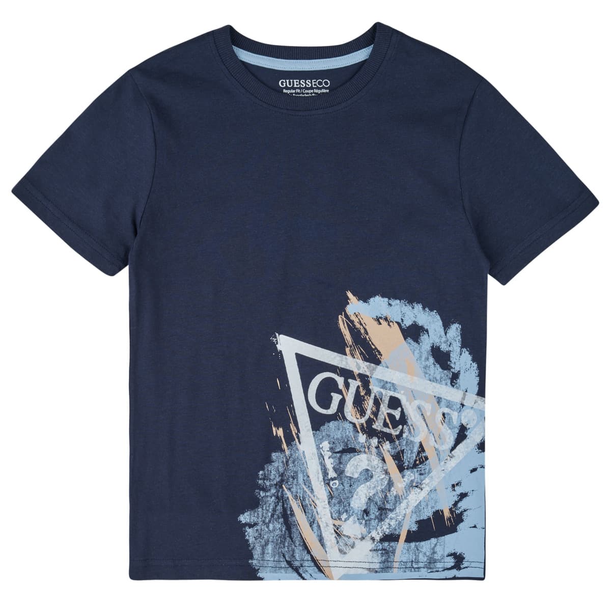 T-shirt με κοντά μανίκια Guess ORGANIC COTTON JERSEY