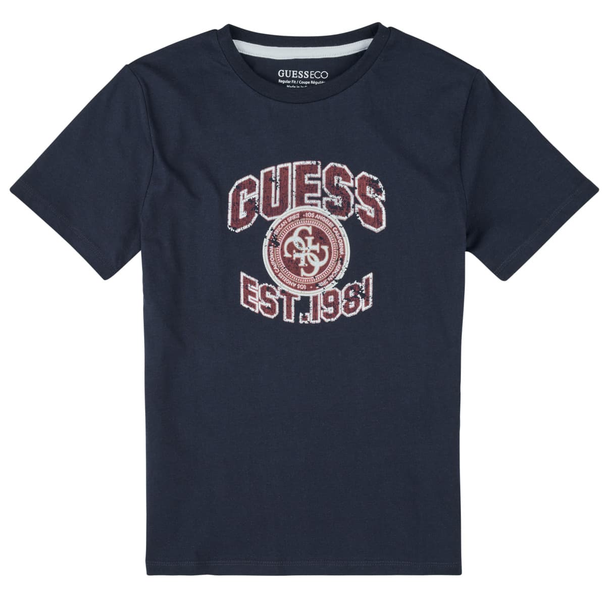 T-shirt με κοντά μανίκια Guess ORGANIC COTTON JERSEY