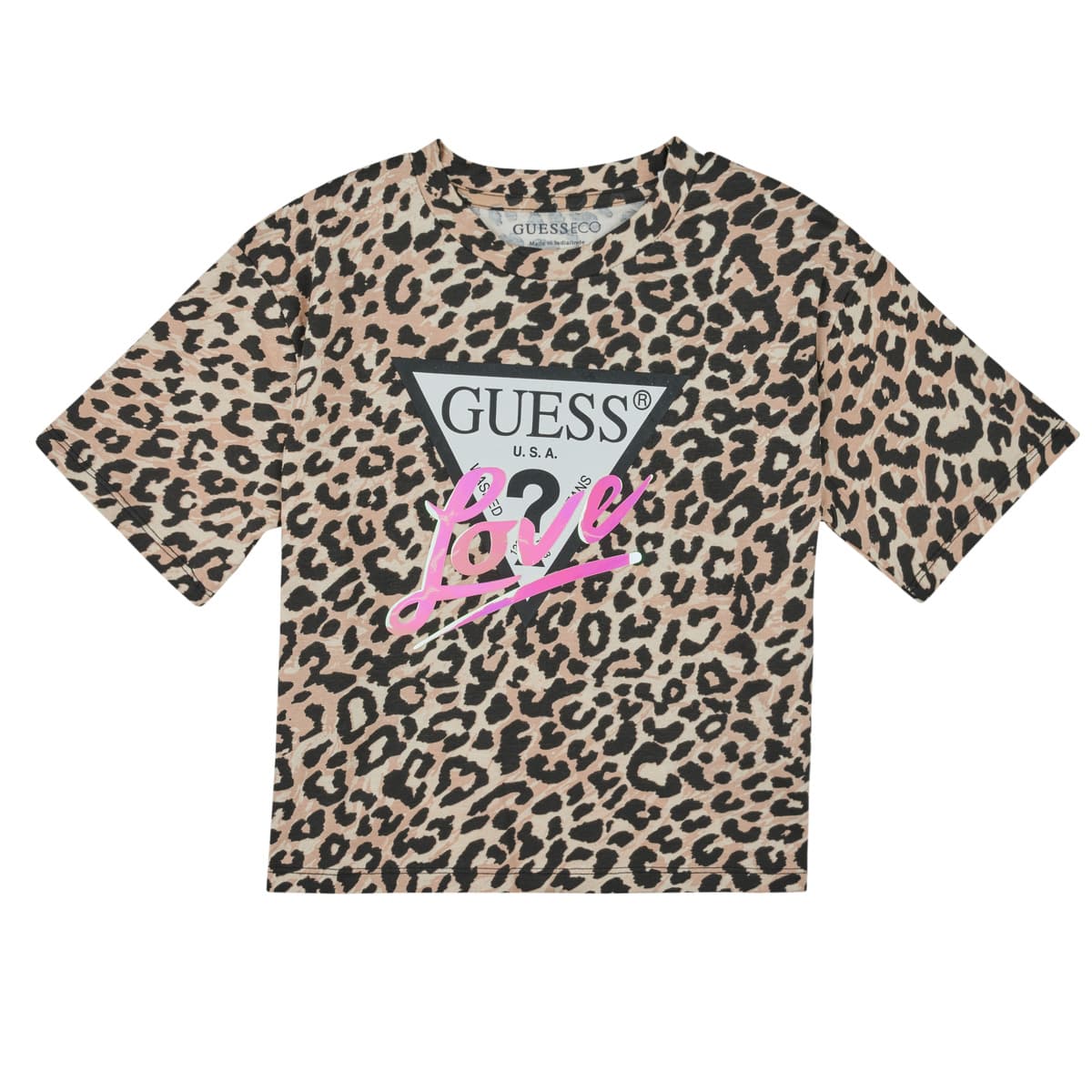 T-shirt με κοντά μανίκια Guess ORGANIC COTTON STRETCH