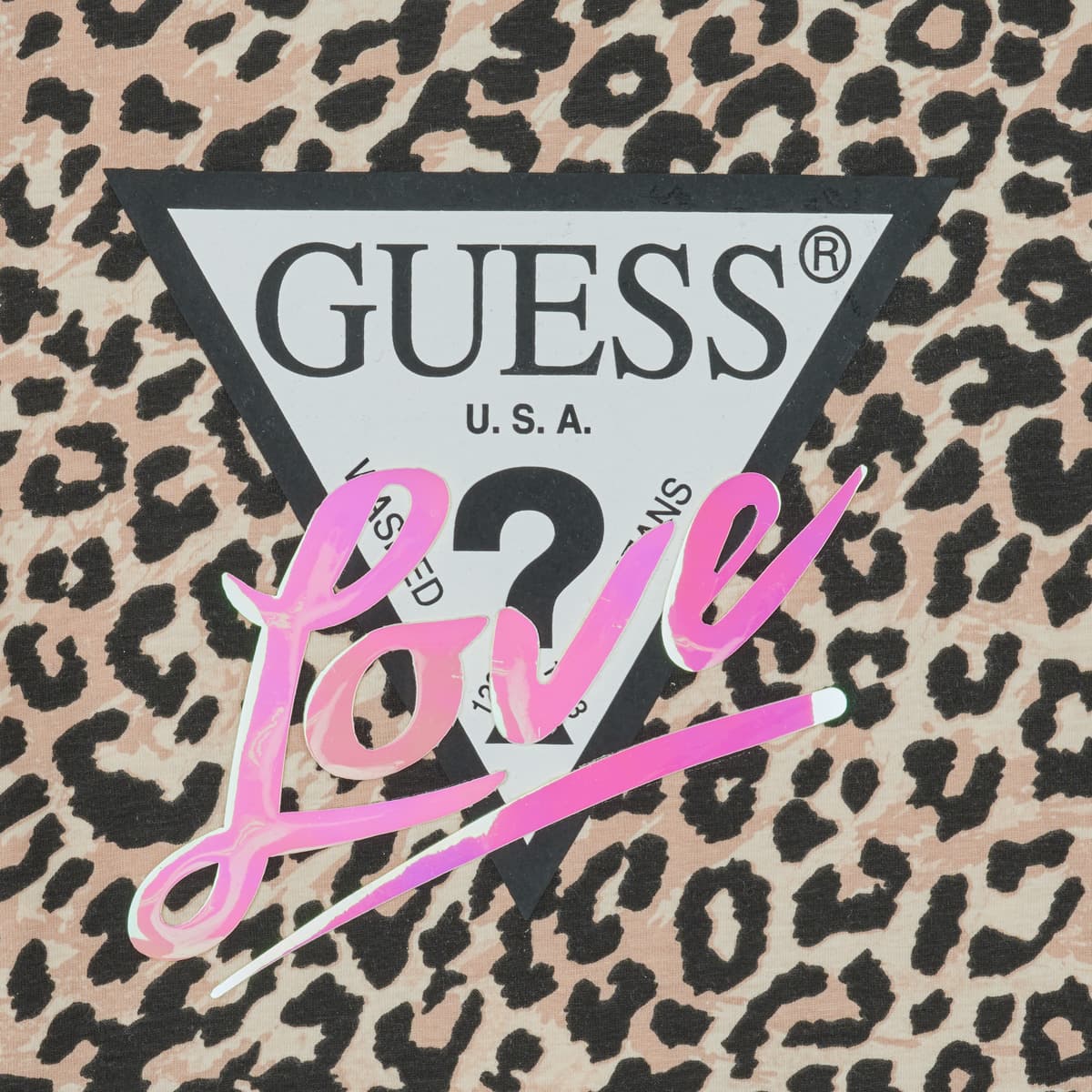 Girls' T-Shirts Guess Brown