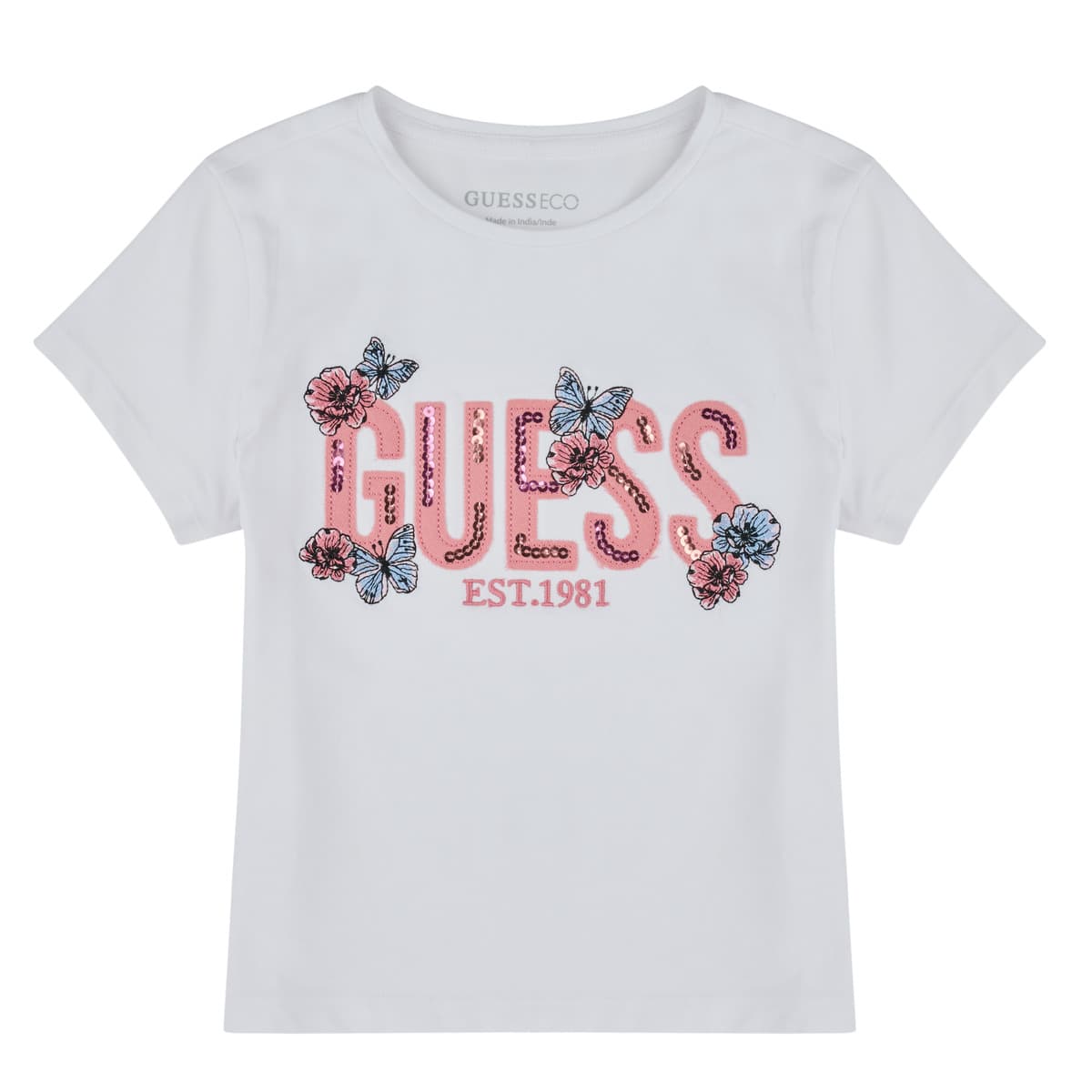 T-shirt με κοντά μανίκια Guess ORGANIC COTTON STRETCH