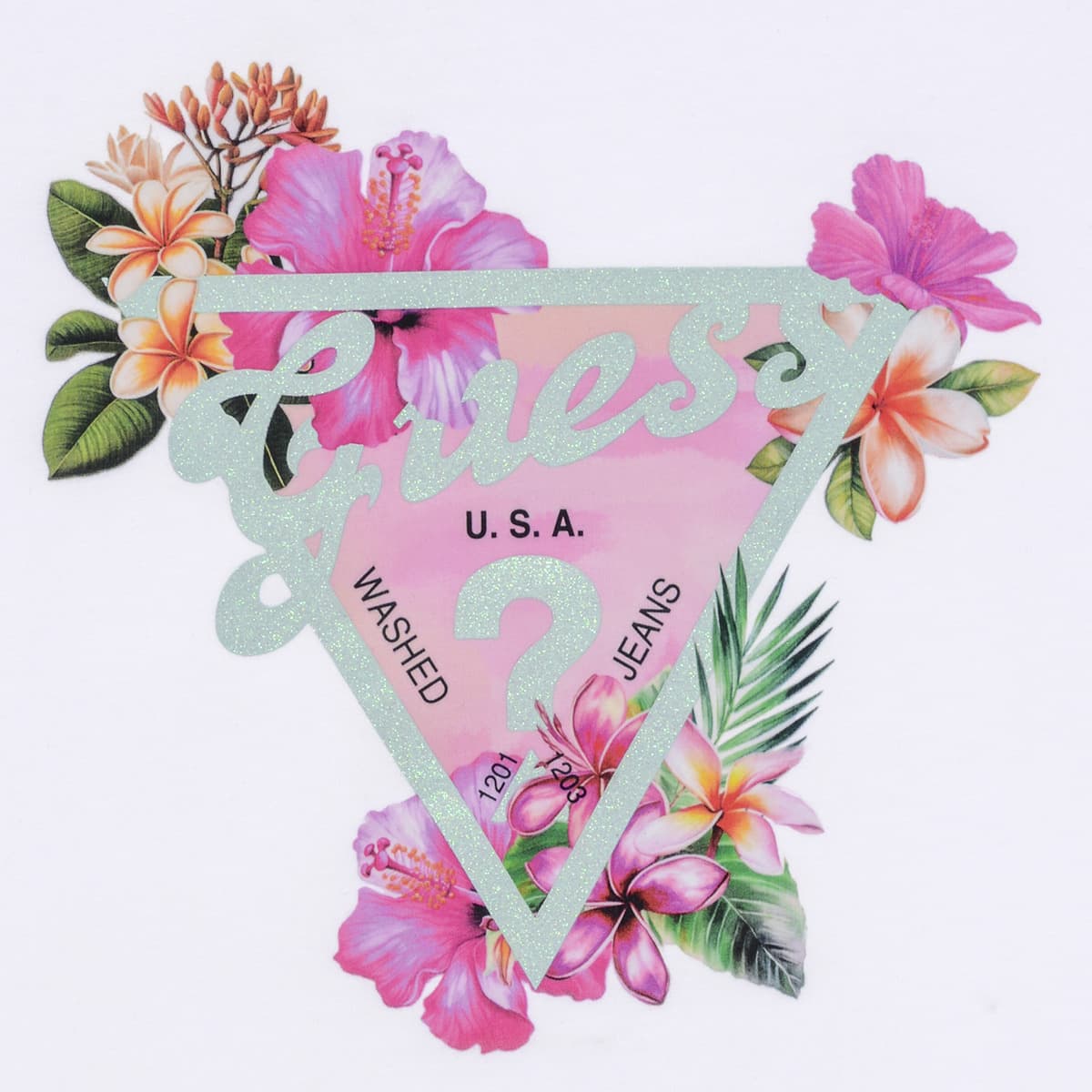 Girls' T-Shirts Guess White