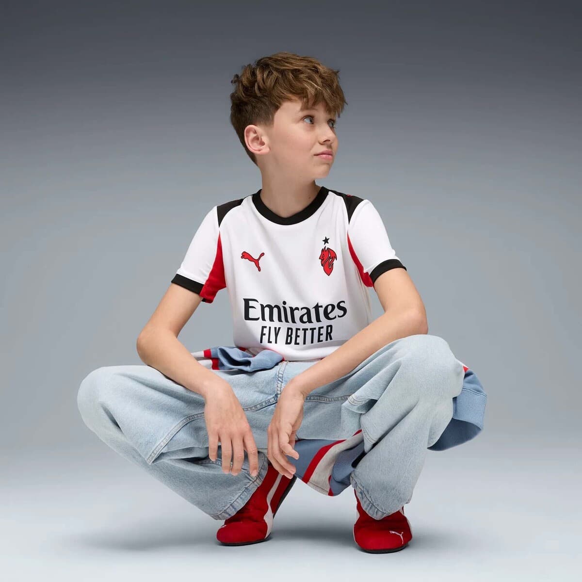 Boys' T-Shirts Puma White