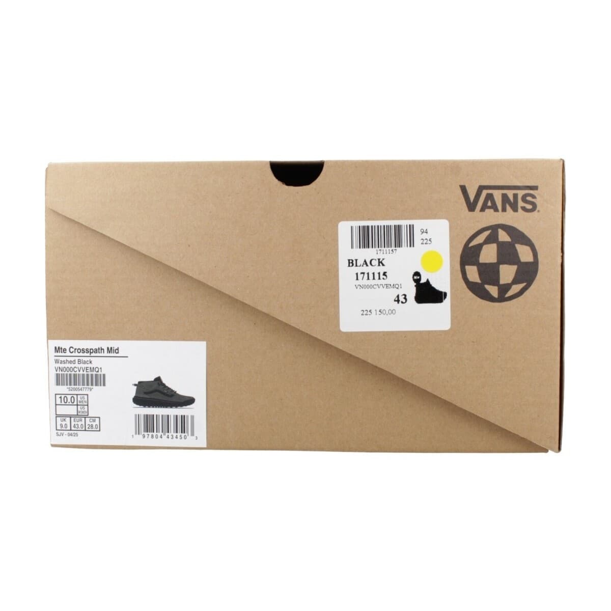 Men's Outdoor Shoes Vans Black
