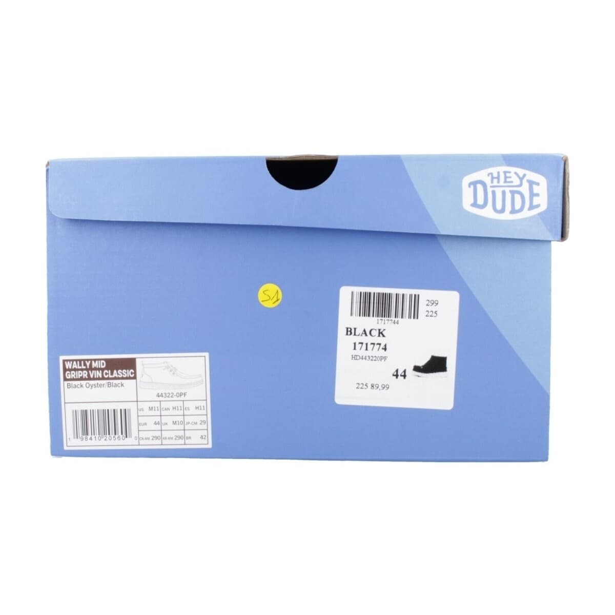 Men's Derby Shoes HEYDUDE Black