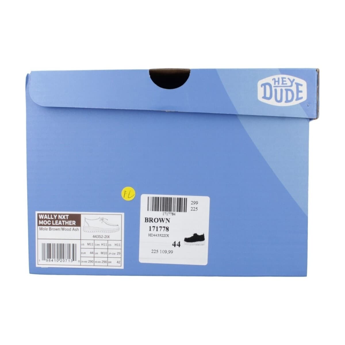 Men's Derby Shoes HEYDUDE Brown