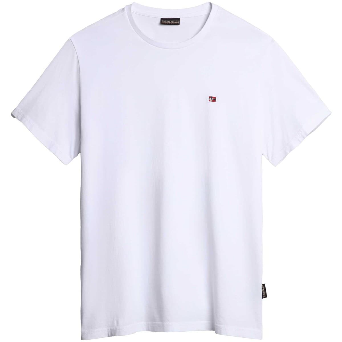 Men's T-Shirts Napapijri White