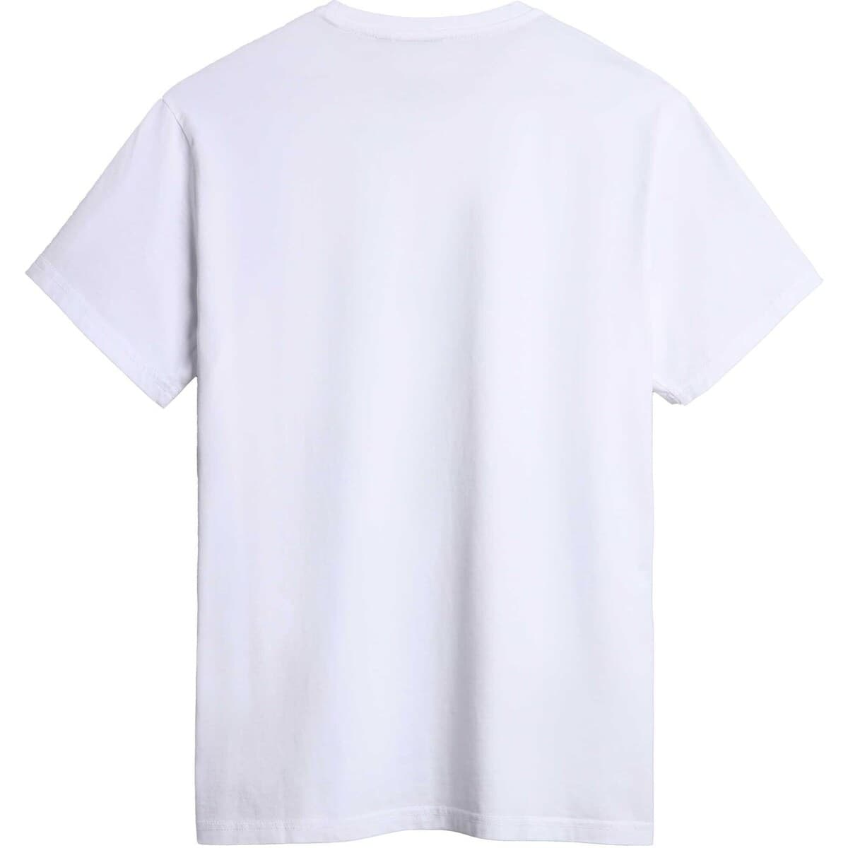 Men's T-Shirts Napapijri White