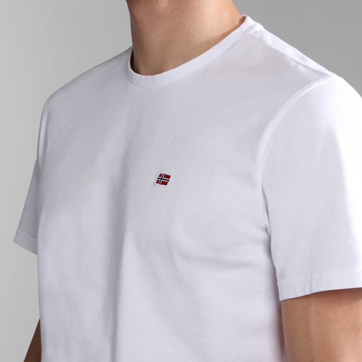 Men's T-Shirts Napapijri White