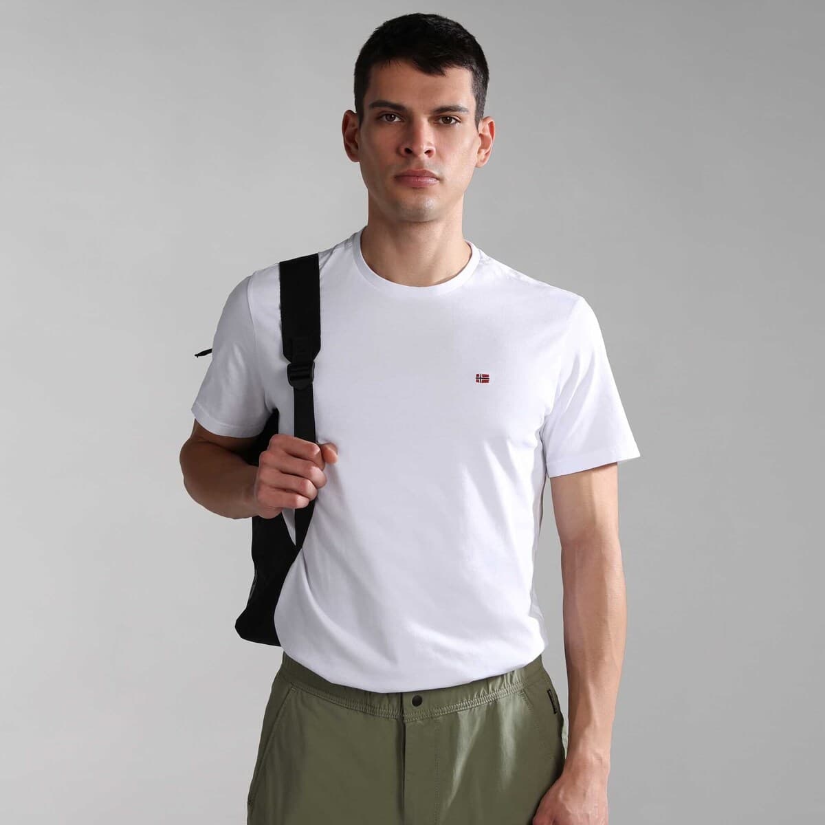 Men's T-Shirts Napapijri White