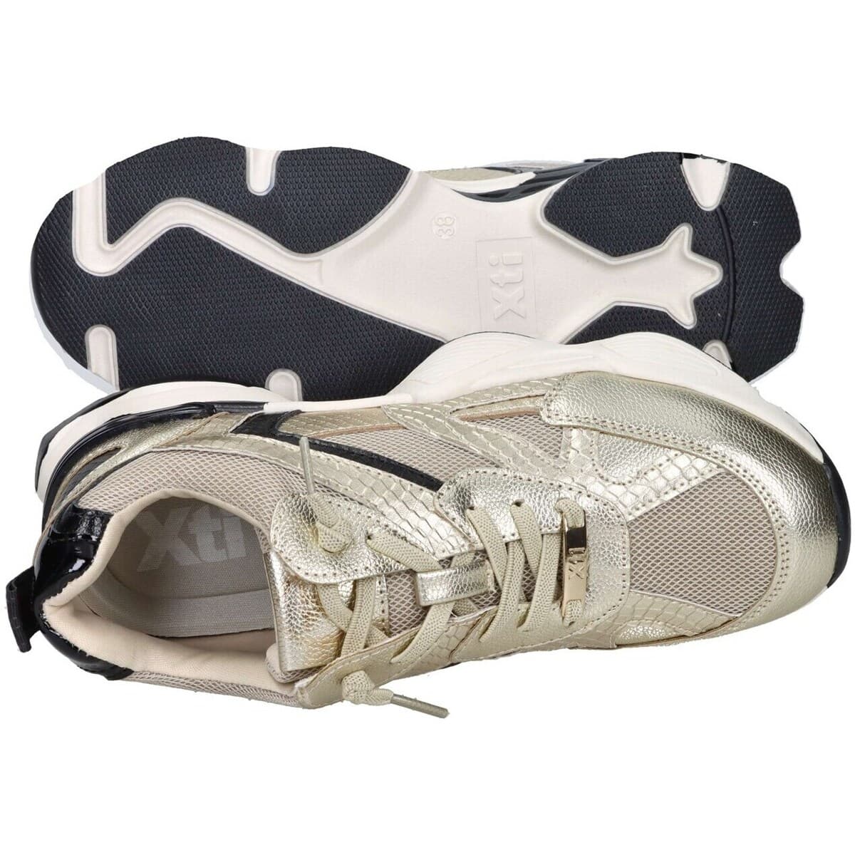 Women's Sneakers Xti Gold