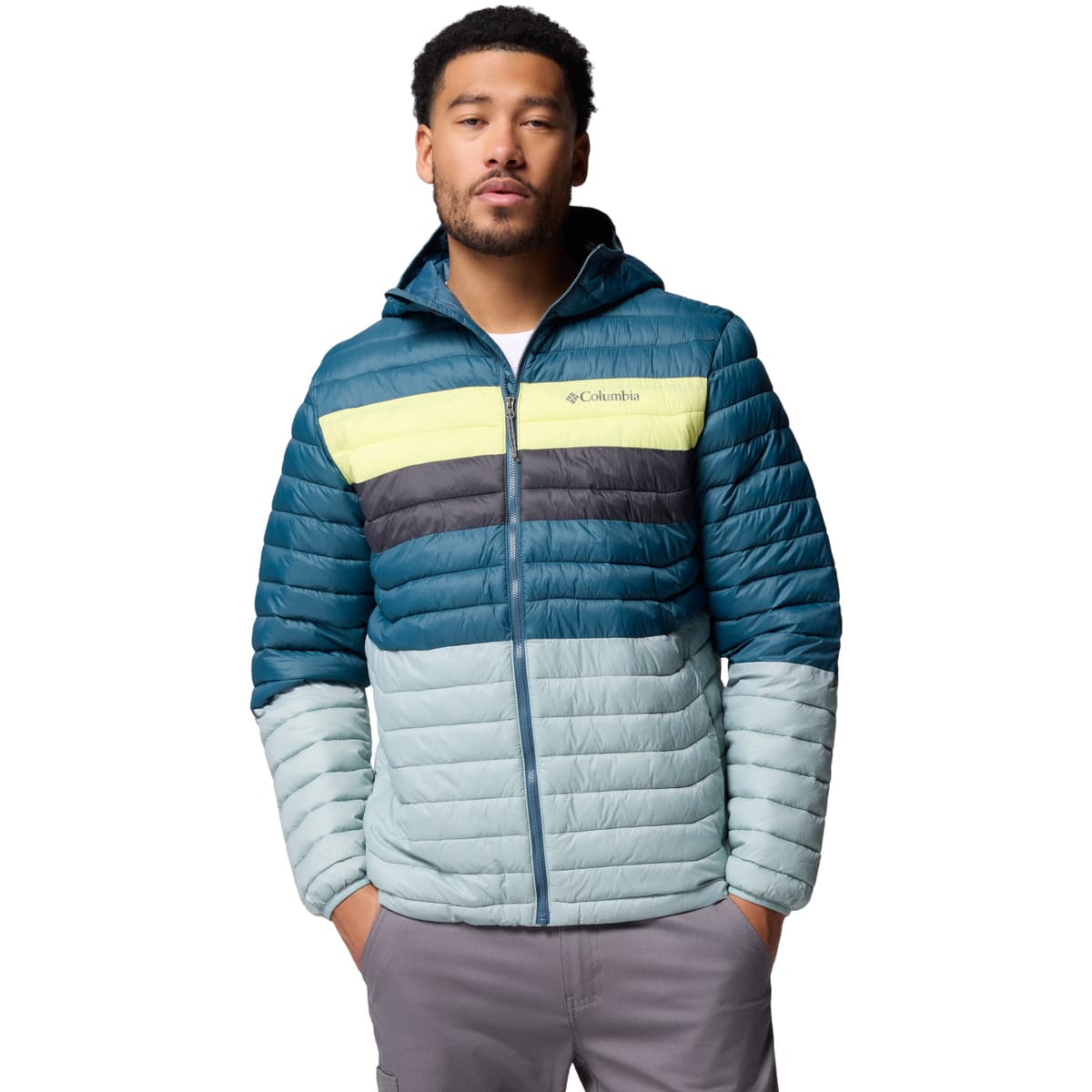 Χοντρό μπουφάν Columbia Powder Pass Hooded Jacket