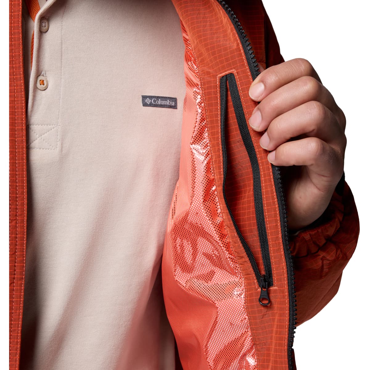 Men's Jackets Columbia Orange