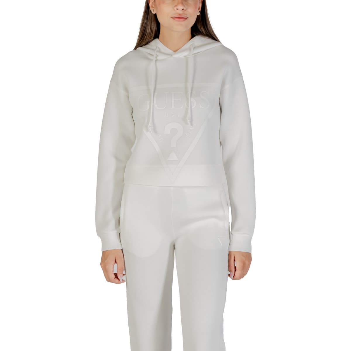 T-shirt με κουκούλα Guess NEW ALISA HOODED V2YQ08 K7UW2