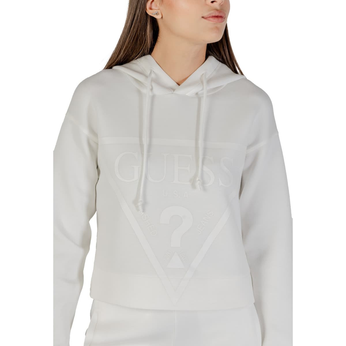 Women's Sweatshirts Guess White
