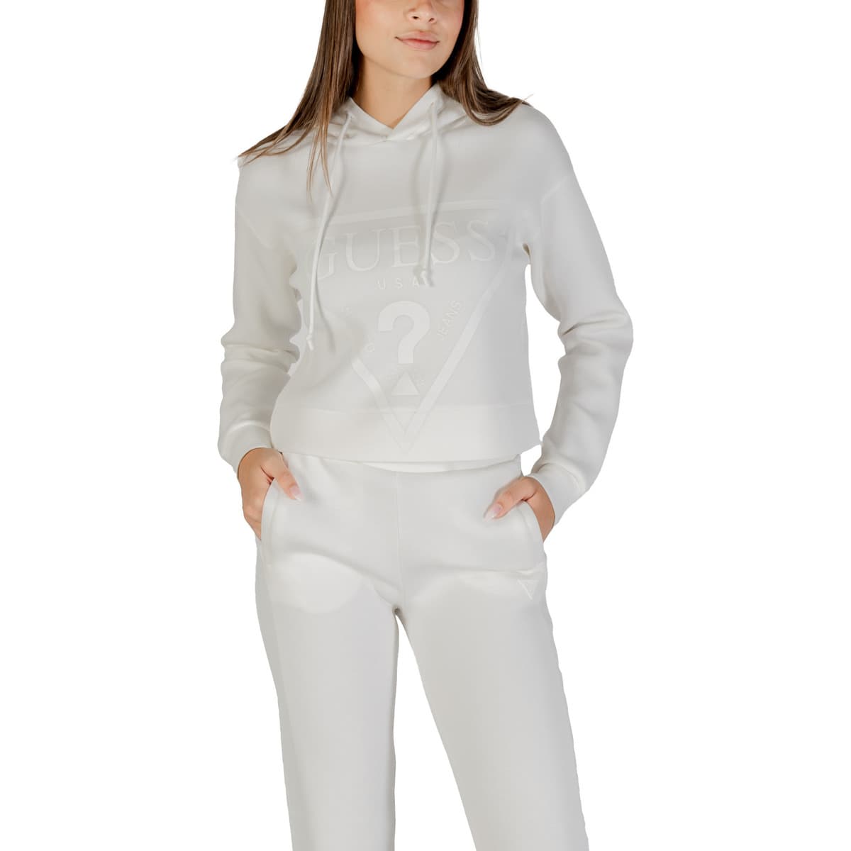 Women's Sweatshirts Guess White