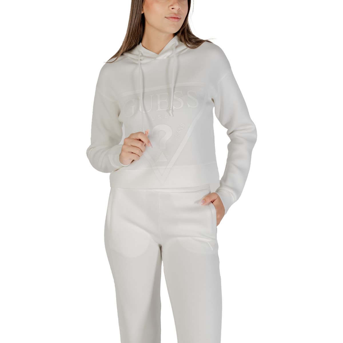 Women's Sweatshirts Guess White
