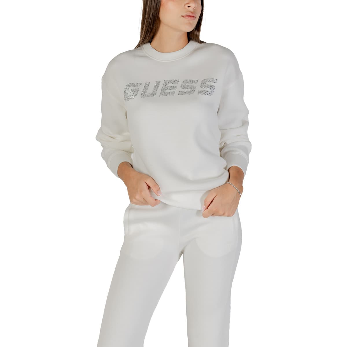 Women's Sports T-Shirts Guess White