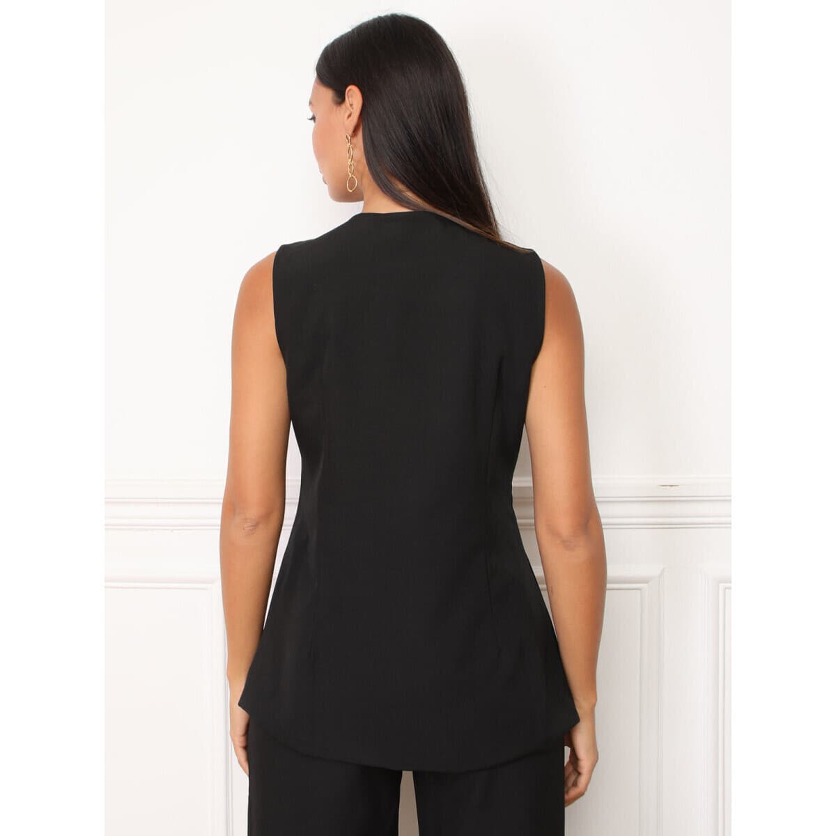 Women's Vests La Modeuse Black