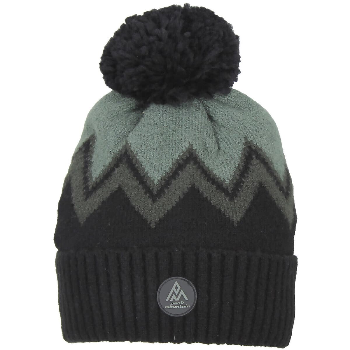 Men's Beanies Peak Mountain Brown
