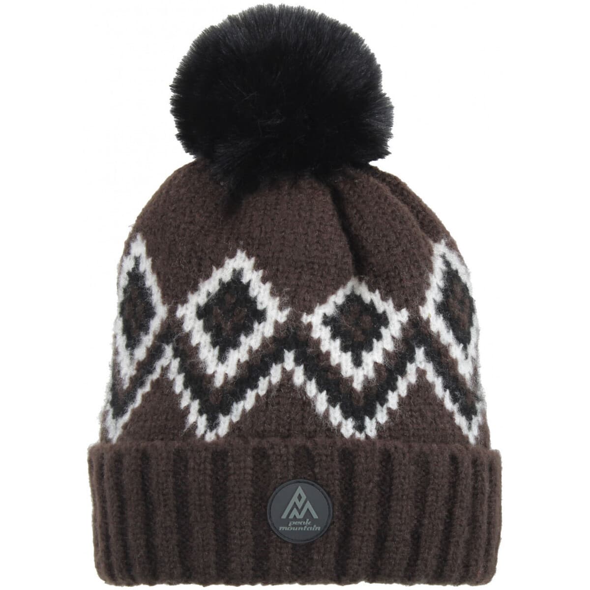 Men's Beanies Peak Mountain Pink