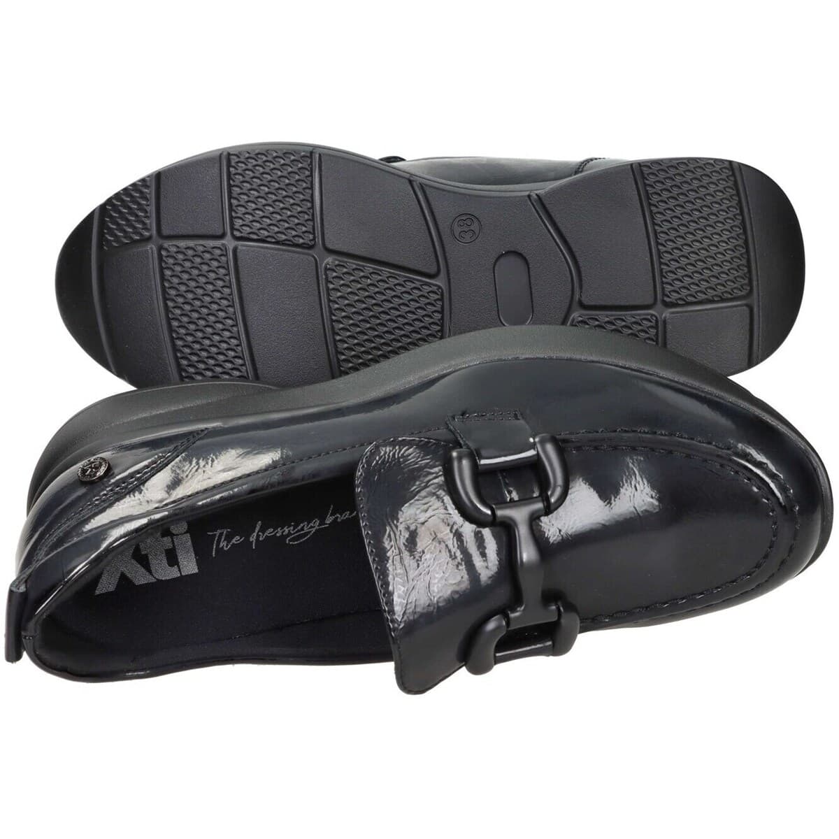 Women's Loafers Xti Black