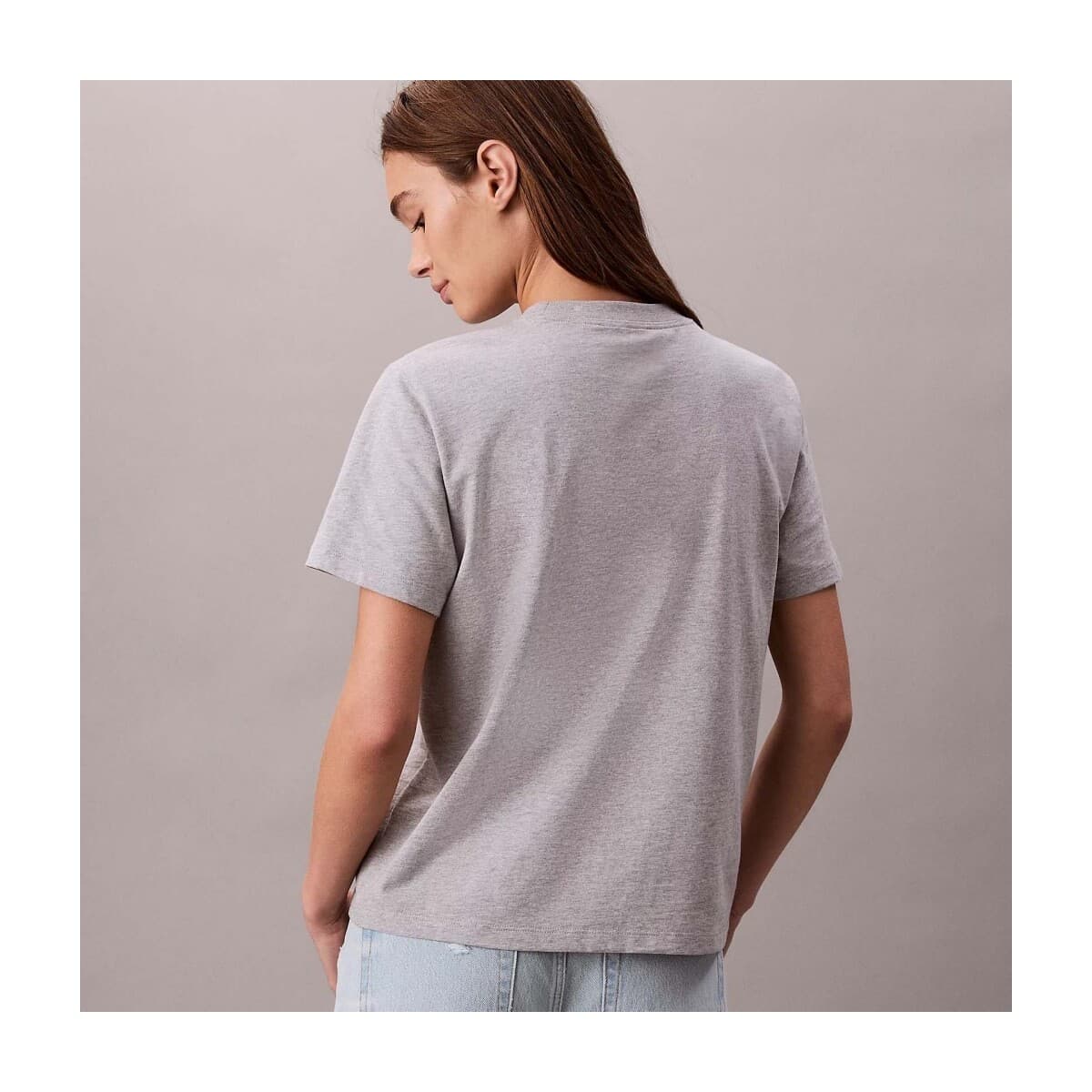 Women's T-Shirts Calvin Klein Gray