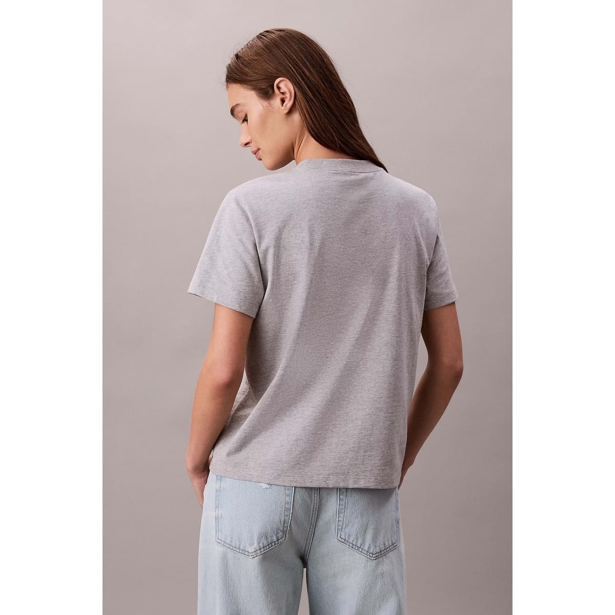 Women's T-Shirts Calvin Klein Gray