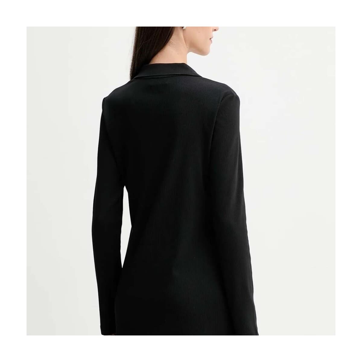 Women's Polo Shirts Calvin Klein Black