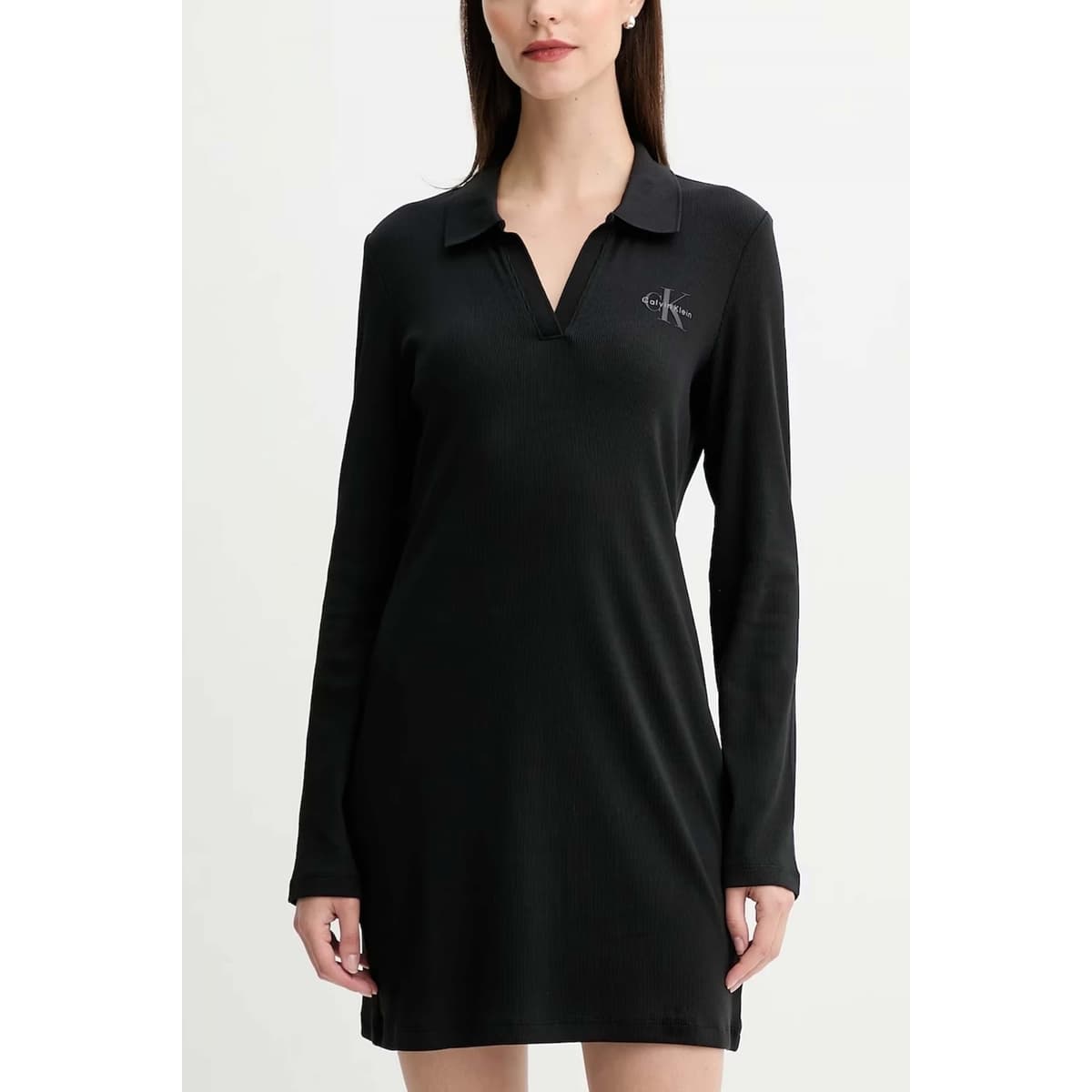 Women's Polo Shirts Calvin Klein Black