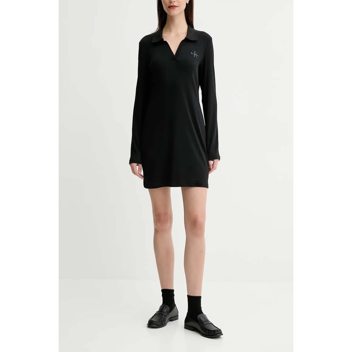 Women's Polo Shirts Calvin Klein Black