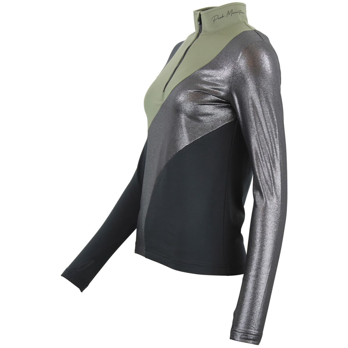 Women's Cardigans Peak Mountain Khaki