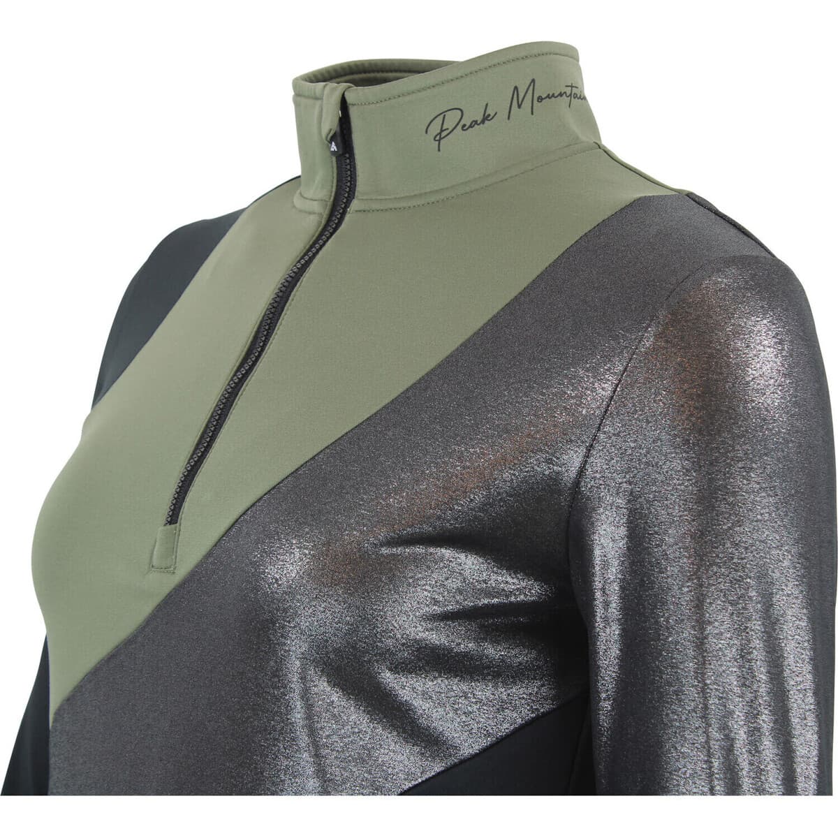 Women's Cardigans Peak Mountain Khaki