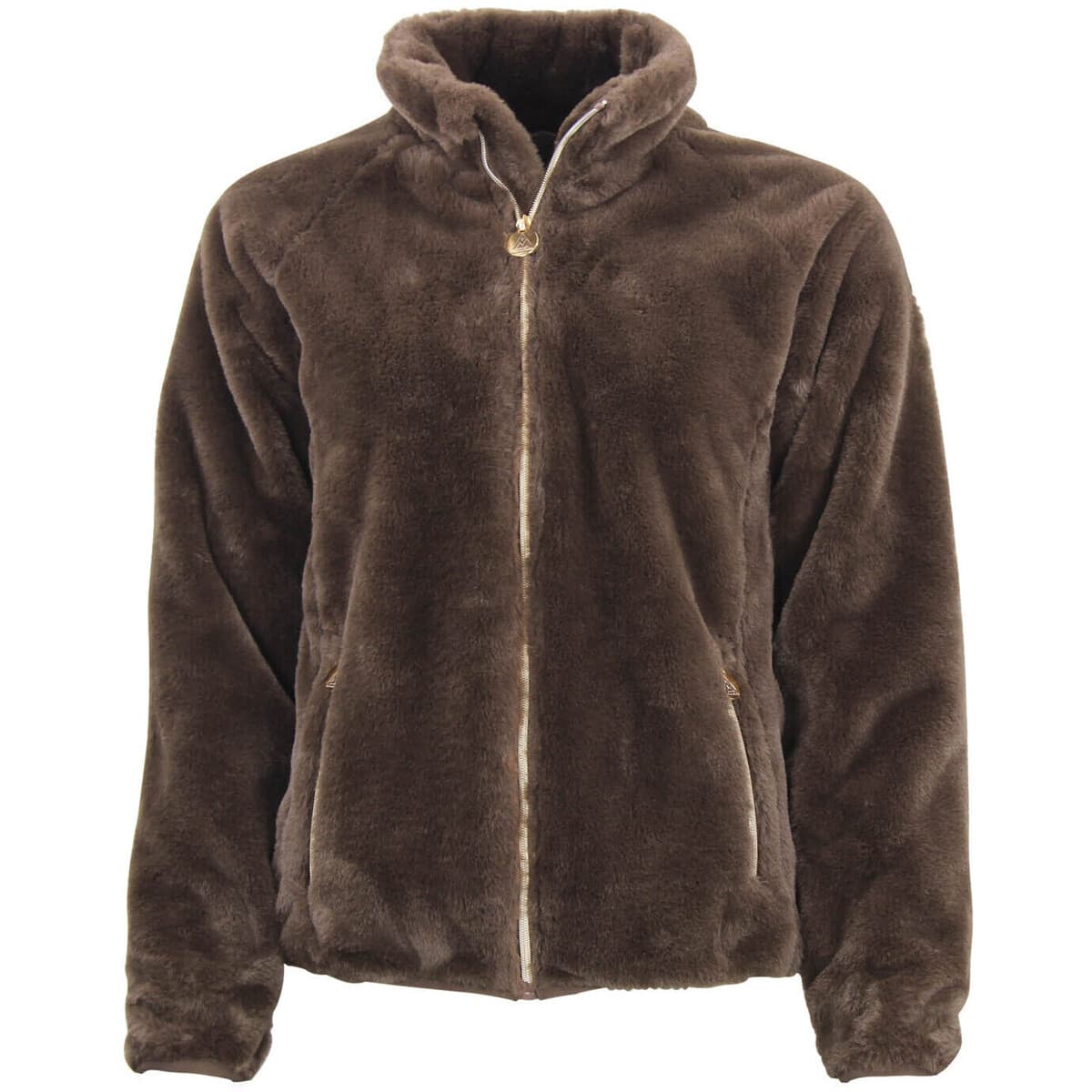 Women's Sweatshirts Peak Mountain Brown