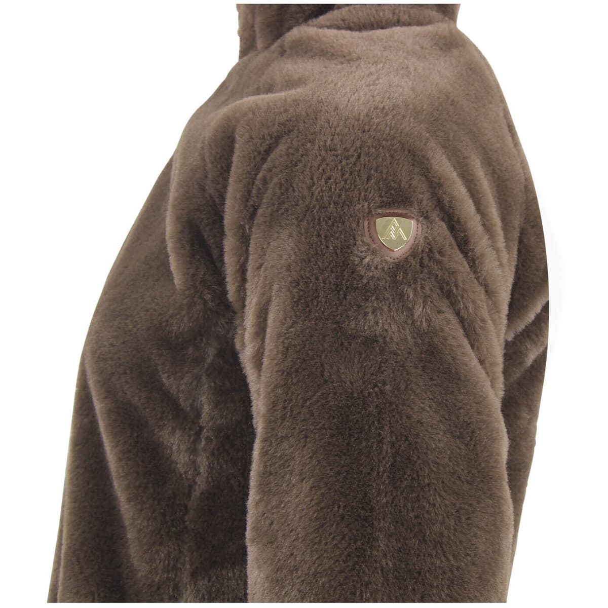 Women's Sweatshirts Peak Mountain Brown