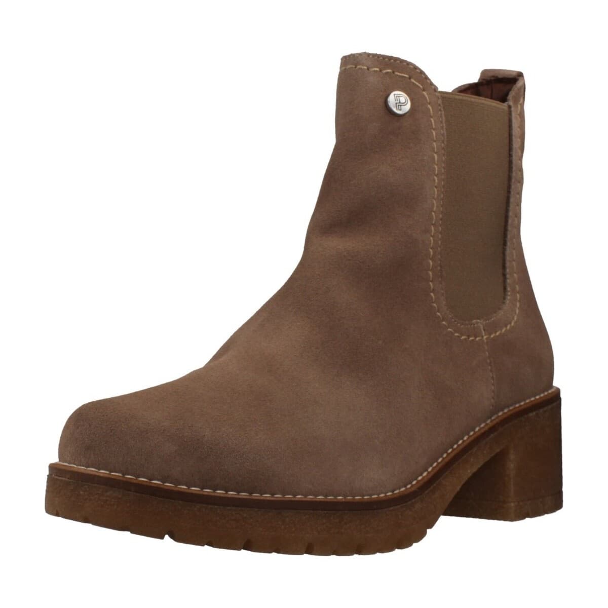Women's Ankle Boots Pitillos Beige