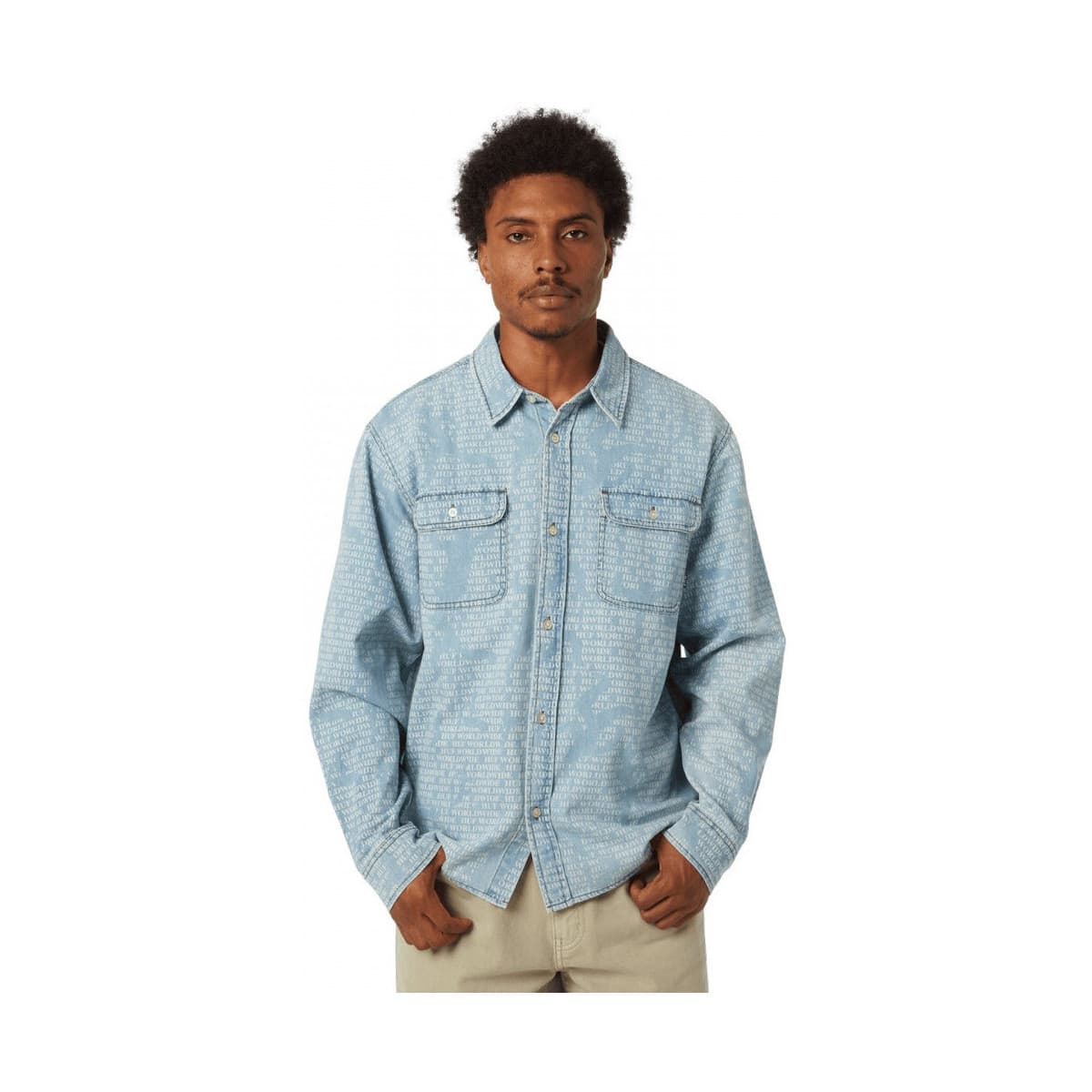 Men's T-Shirts Huf Blue