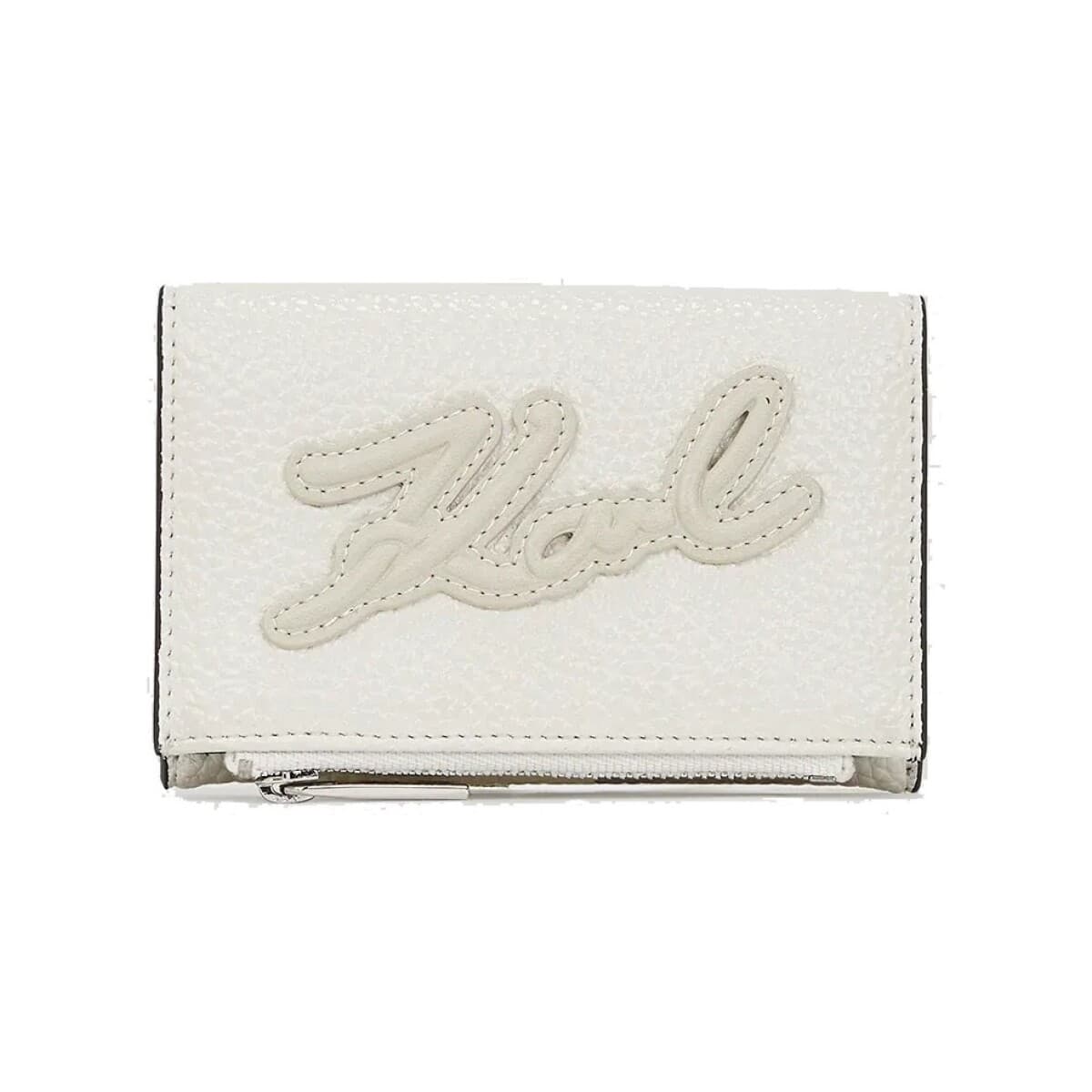 Πορτοφόλι Karl Lagerfeld Carteras Mujer Modèle K Skuare Sm Bf Wallet Grai