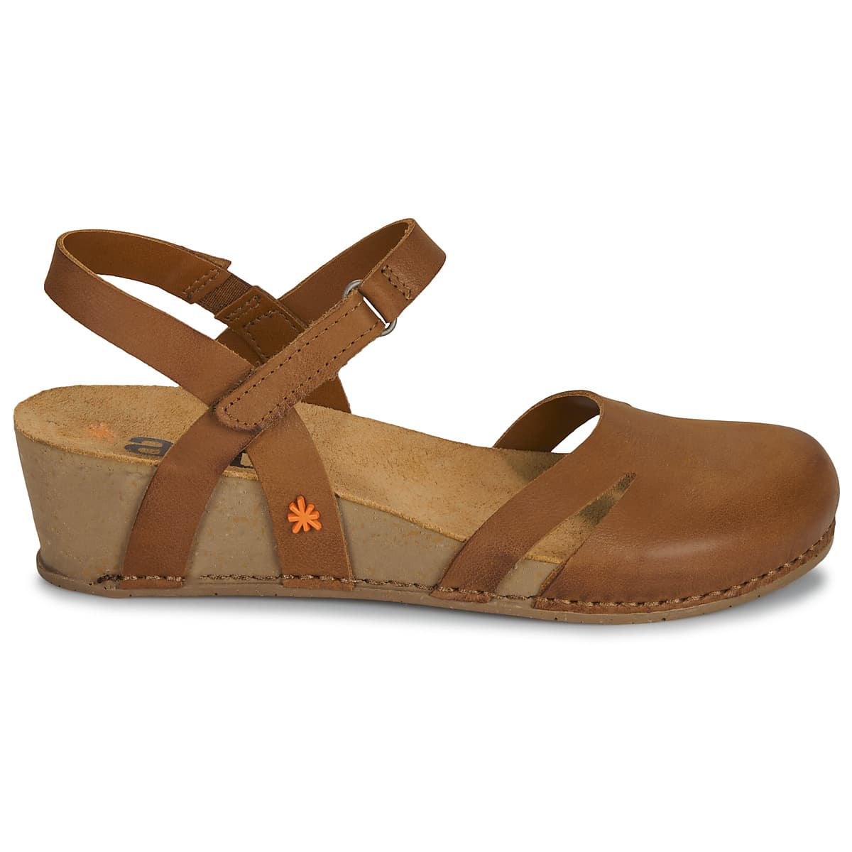 Women's Ballet Flats Art Brown