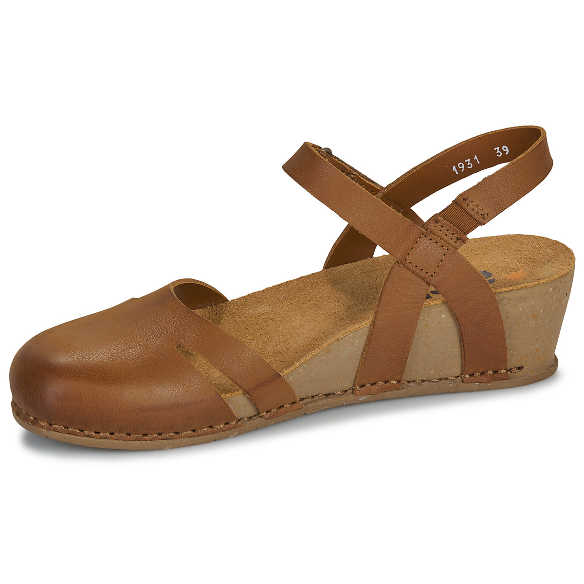 Women's Ballet Flats Art Brown