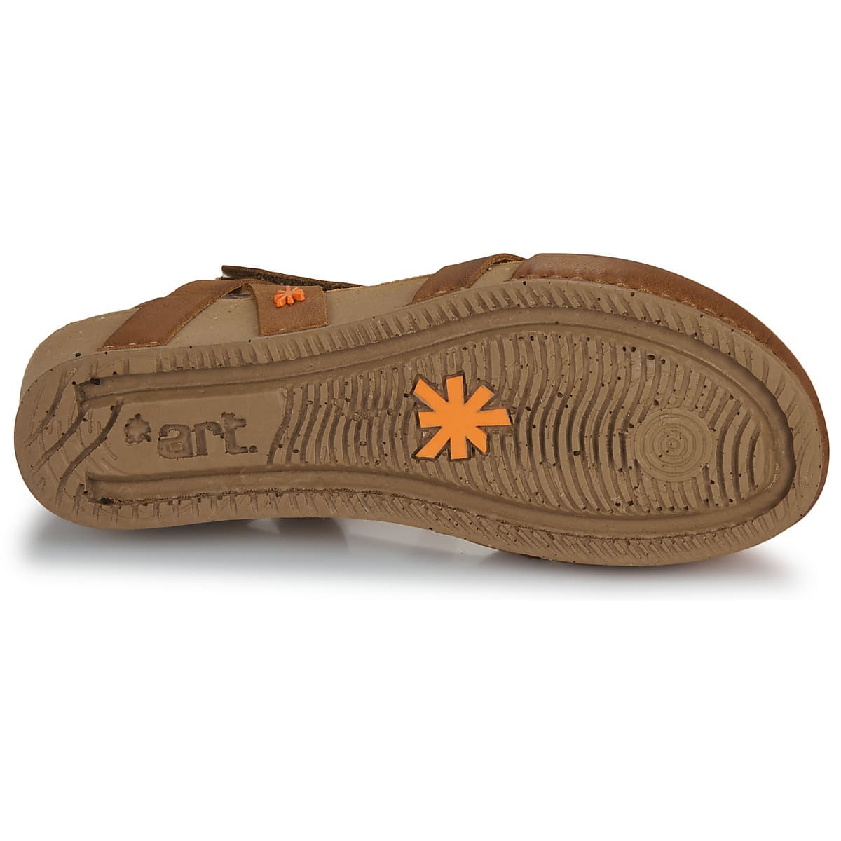 Women's Ballet Flats Art Brown